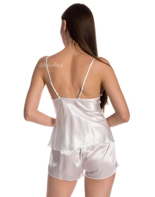 Атласный топ и шорты от Espuar