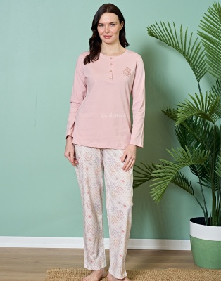 Домашний комплект с футболкой и штанами