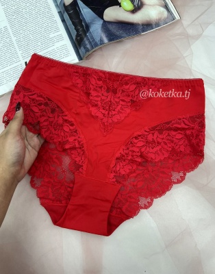 Кружевные трусики слип ( L, XL, XXL )