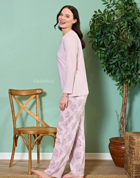 Домашний комплект с футболкой и штанами