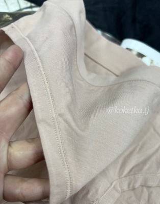 Хлопковые трусики на высокой посадке