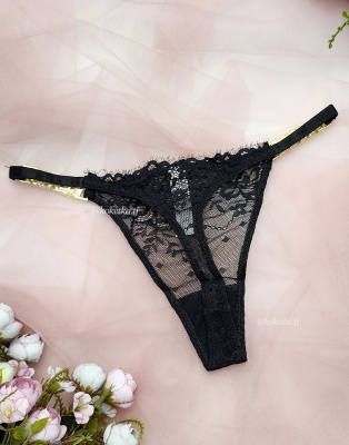 Трусики стринги с рюшками