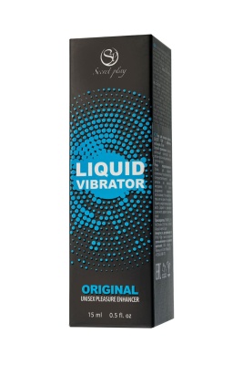 Гель для массажа унисекс SECRET PLAY с эффектом вибрации, 15 мл