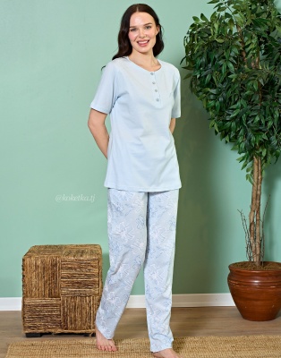 Домашний комплект с футболкой и штанами