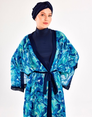 Прозрачная пляжная накидка