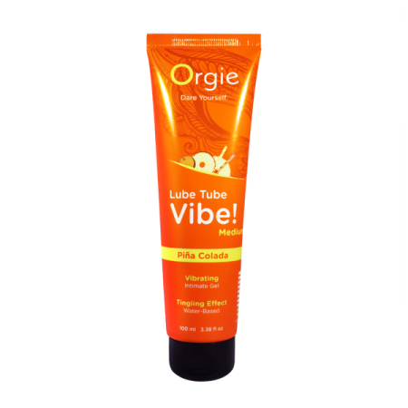Лубрикант с эффектом вибрации Orgie Lube Tube Vibe Low Sex On The Beach, 100 мл