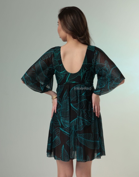 Купальник платье (низ трусики)