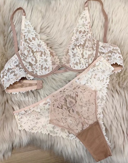 Бюстгальтер с трусиками бразилиана