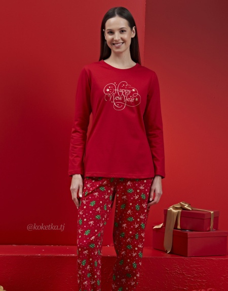 Домашний комплект с футболкой и штанами