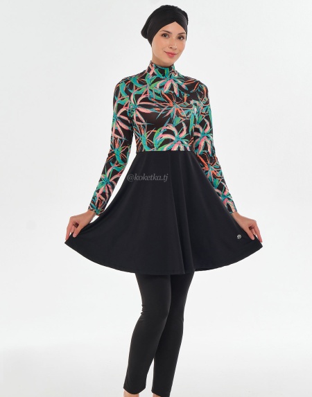 Стильный купальник c лосинами