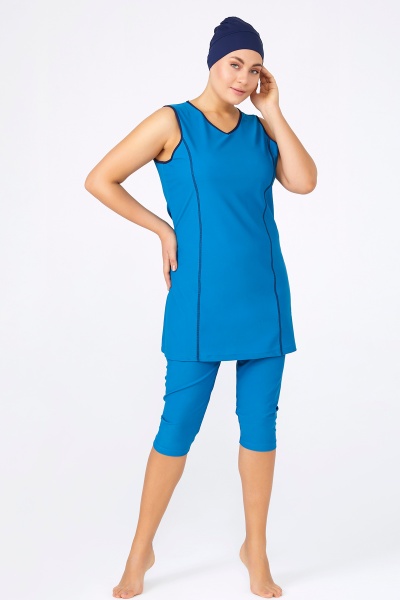 Модный купальник с лосинами (3XL, 4XL, 5XL, 6XL)