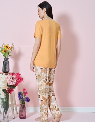 Домашний комплект с футболкой и штанами