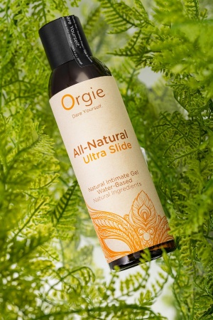 Натуральный интимный гель ORGIE All - Natural Ultra Slide на водной основе, 150 мл