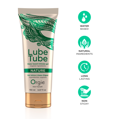 Интимный гель лубрикант Orgie Lube Tube Nature, 150 мл
