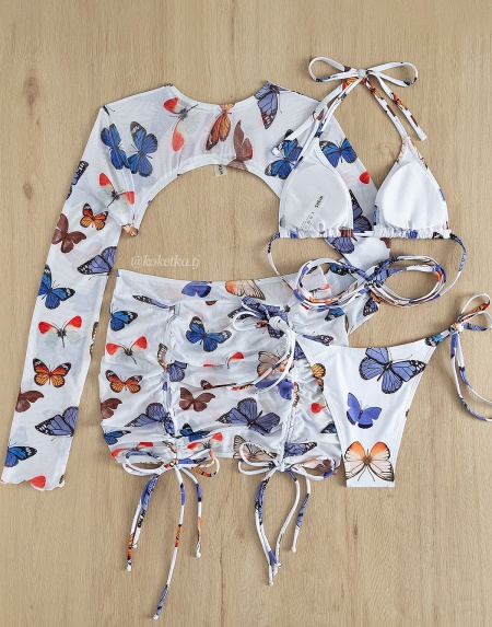 Раздельный купальник 4в1