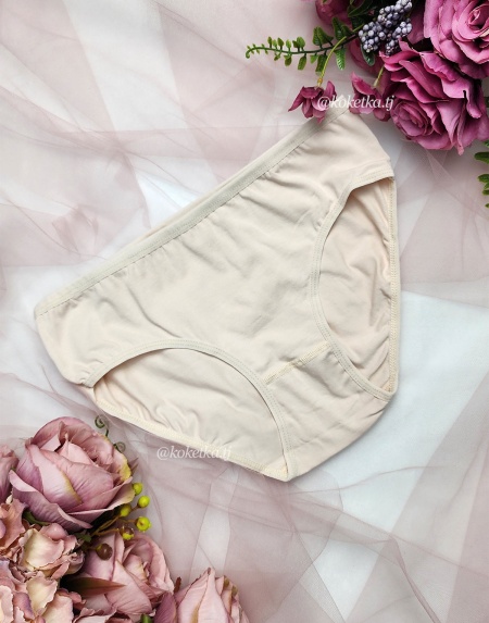 Набор хлопковых трусиков — слип (7 шт) (XL, XXL, XXXL, 4XL)