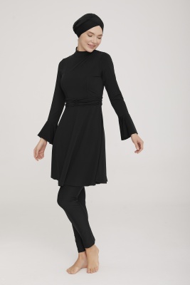 Модный купальник с лосинами   