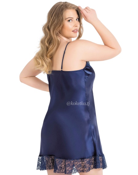 Атласная сорочка (XXL, 3XL, 4XL)