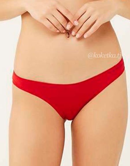 Набор трусиков-бразилиана U.S. Polo Assn (черный, бежевый, белый, красный, розовый - 5 шт)