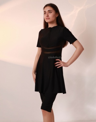 Купальник платье с шортами