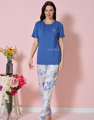 Домашний комплект с футболкой и штанами