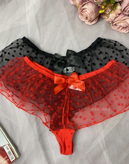 Эротические трусики с бантиком 