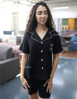 Рубашка и шорты из муслина