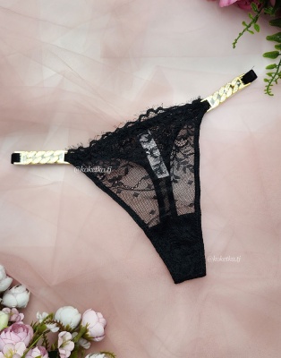 Трусики стринги с рюшками