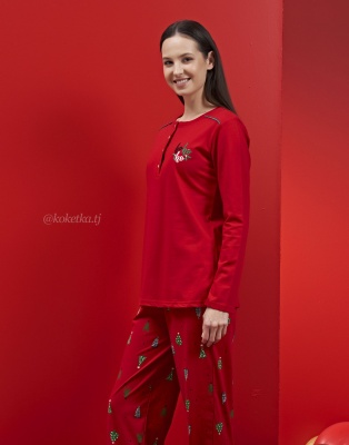 Домашний комплект с футболкой и штанами