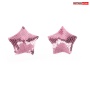 Розовые пэстисы на грудь с пайетками в форме звездочек