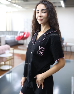 Рубашка и шорты из муслина