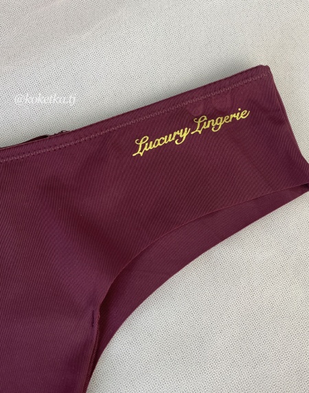 Бесшовные трусики бразилиана