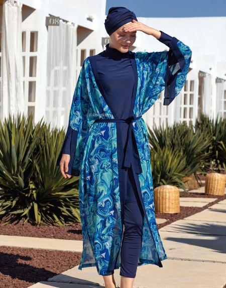 Прозрачная пляжная накидка