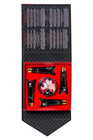 Набор Shunga Geisha's Secret, клубника и шампанское