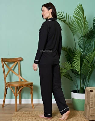 Домашний комплект с рубашкой и штанами