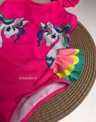 Детский слитный купальник