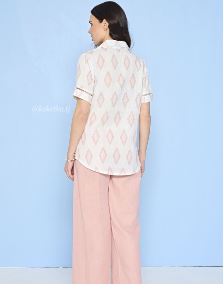 Муслиновая рубашка со штанами