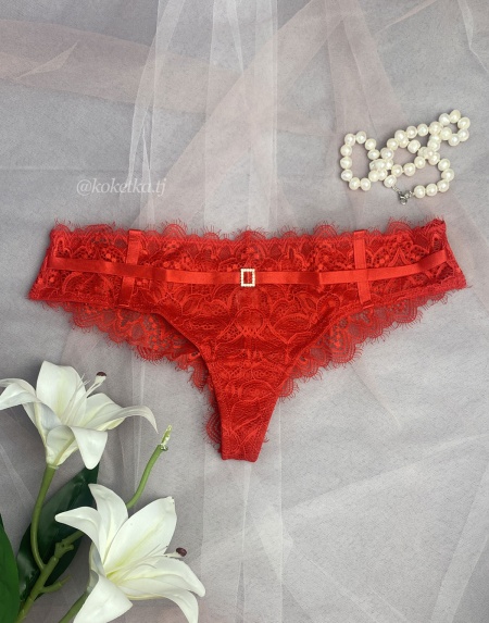 Ажурные трусики-бразилиана