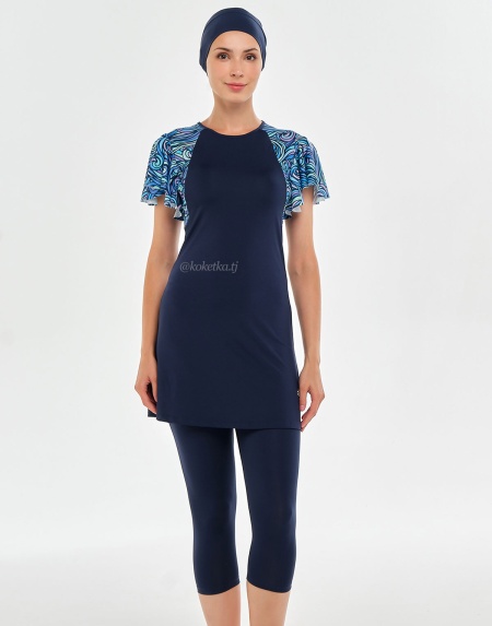 Модный купальник с лосинами   