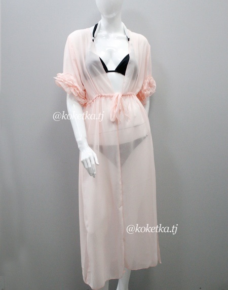 Воздушный пляжный халат