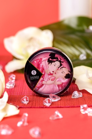 Массажное аромамасло Shunga Aphrodisia с ароматом розы, 30 мл