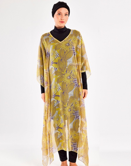 Пляжная туника в этническом стиле