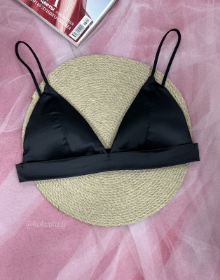 Атласный бюстгальтер (без косточек)