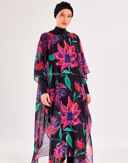 Пляжная туника в этническом стиле