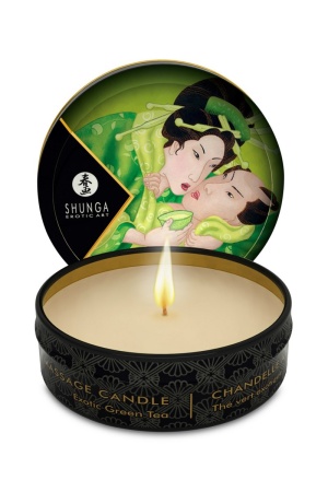 Массажное аромамасло Shunga Zenitude, зеленый чай, 30 мл