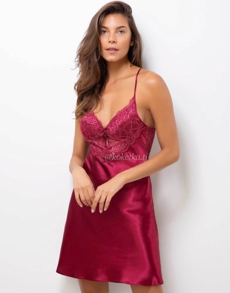  Шелковая сорочка с халатом от Pierre Cardin