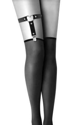 Гартер Bijoux Pour Toi с металлическим сердцем