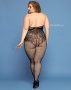 Бодистокинг в сетку (Plus Size)