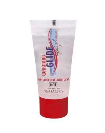 Смазка GLIDE от HOT согревающая на водной основе, 30 мл