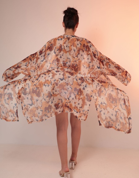 Прозрачная пляжная накидка